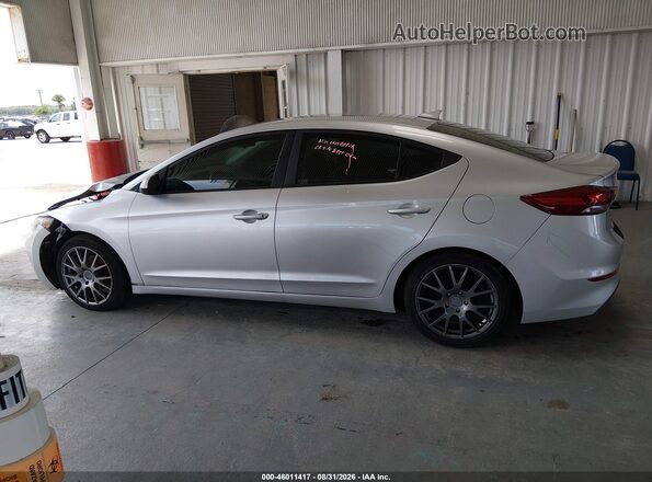 5NPD74LFXJH376102 2018 HYUNDAI ELANTRA Silver Vista interior de 360 grados