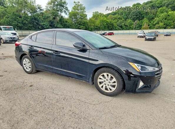5NPD74LFXKH455688 2019 HYUNDAI ELANTRA Black Delantero derecho