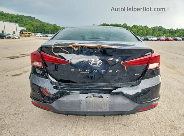 5NPD74LFXKH455688 2019 HYUNDAI ELANTRA Black Vista trasera