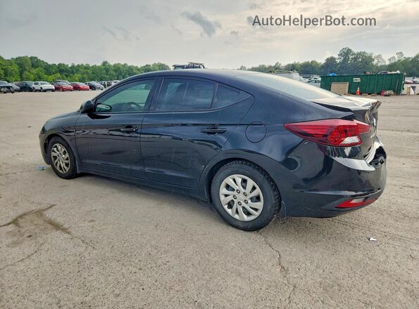 5NPD74LFXKH455688 2019 HYUNDAI ELANTRA Black Trasero izquierdo