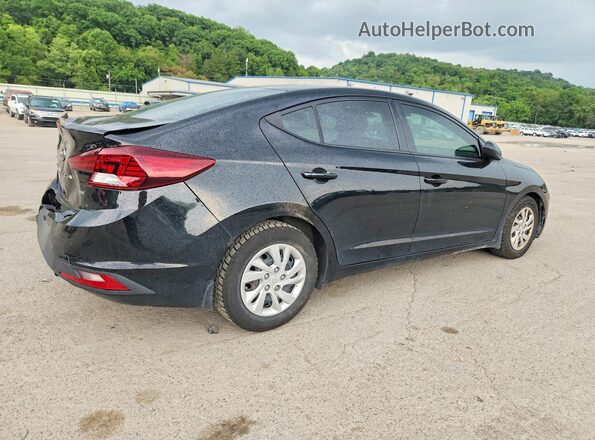 5NPD74LFXKH455688 2019 HYUNDAI ELANTRA Black Trasero derecho