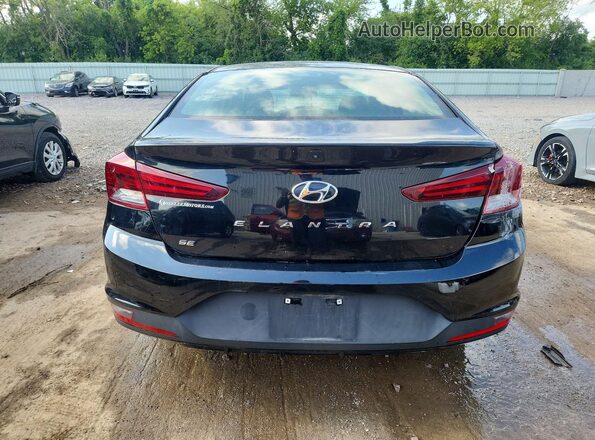 5NPD74LFXKH473690 2019 HYUNDAI ELANTRA Черный Вид сзади
