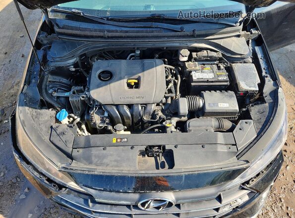 5NPD74LFXKH473690 2019 HYUNDAI ELANTRA Черный Вид задней части салона