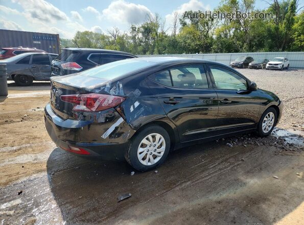 5NPD74LFXKH473690 2019 HYUNDAI ELANTRA Черный Задняя правая четверть