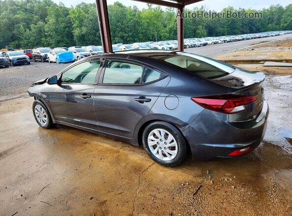 5NPD74LFXLH556375 2020 HYUNDAI ELANTRA Charcoal Հետևի ձախ