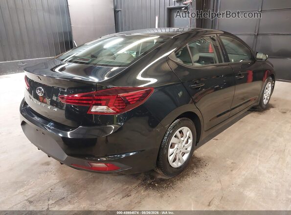 5NPD74LFXLH602903 2020 HYUNDAI ELANTRA Black უკანა მარჯვენა