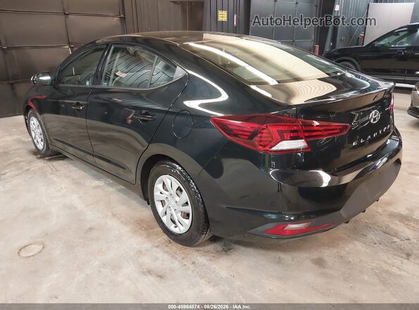 5NPD74LFXLH602903 2020 HYUNDAI ELANTRA Black უკანა მარცხენა