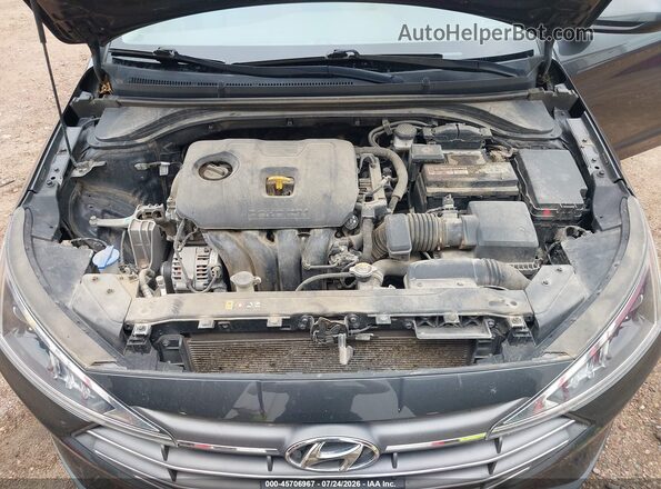 5NPD74LFXLH603498 2020 HYUNDAI ELANTRA Gray Вид ззаду