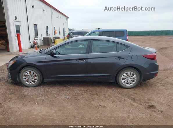 5NPD74LFXLH603498 2020 HYUNDAI ELANTRA Gray Панорамний вид салону 360°