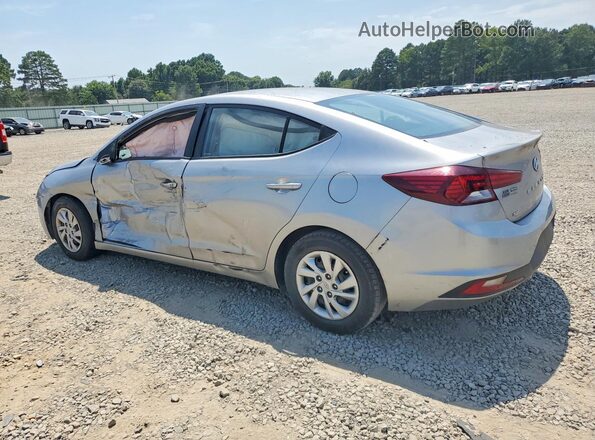 5NPD74LFXLH609916 2020 HYUNDAI ELANTRA Silver Հետևի ձախ