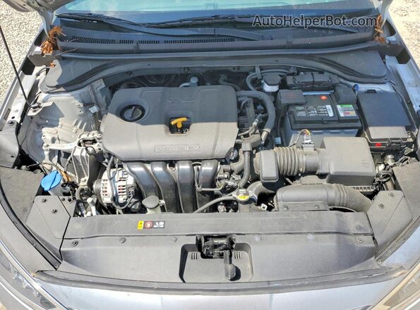 5NPD74LFXLH609916 2020 HYUNDAI ELANTRA Silver Սալոնի հետևի տեսք