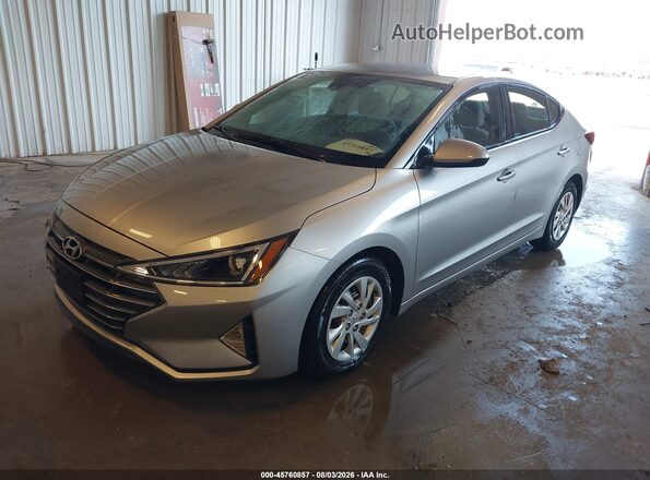 5NPD74LFXLH612489 2020 HYUNDAI ELANTRA Серебряный Передняя левая четверть
