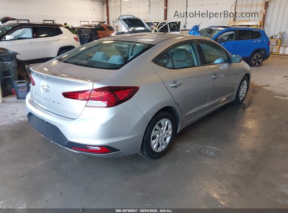 5NPD74LFXLH612489 2020 HYUNDAI ELANTRA Серебряный Задняя правая четверть