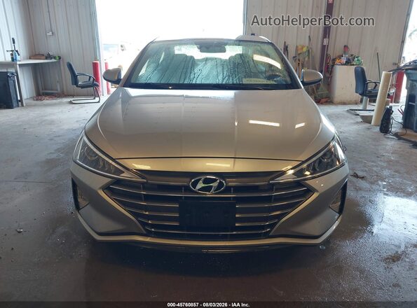 5NPD74LFXLH612489 2020 HYUNDAI ELANTRA Серебряный Вид задней части салона