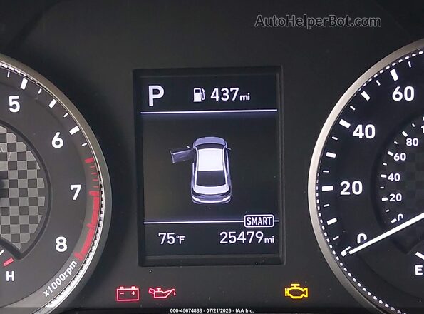 5NPD74LFXLH613271 2020 HYUNDAI ELANTRA Gray 