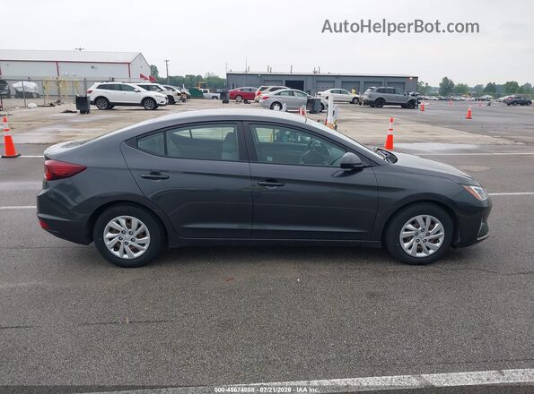5NPD74LFXLH613271 2020 HYUNDAI ELANTRA Gray Вид задньої частини салону