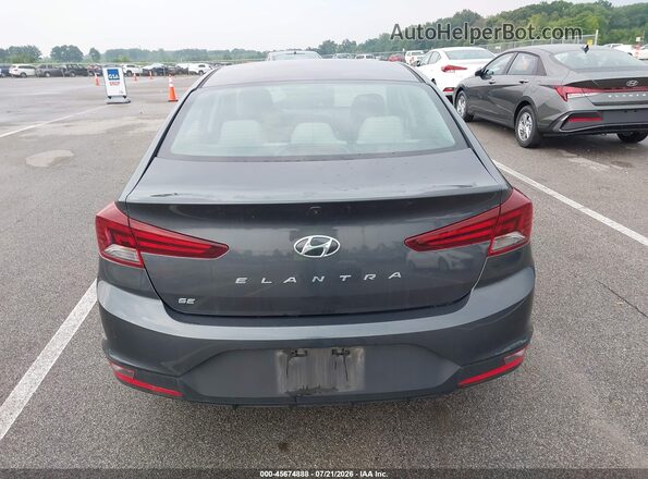 5NPD74LFXLH613271 2020 HYUNDAI ELANTRA Gray 