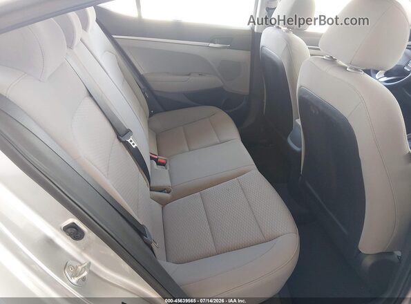 5NPD74LFXLH613884 2020 HYUNDAI ELANTRA Silver Вид наклейки з VIN-кодом