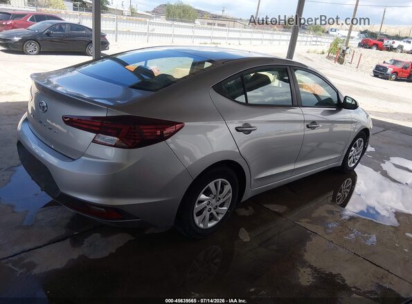 5NPD74LFXLH613884 2020 HYUNDAI ELANTRA Silver Задня права чверть