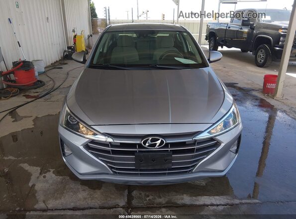 5NPD74LFXLH613884 2020 HYUNDAI ELANTRA Silver Вид щитка приладів