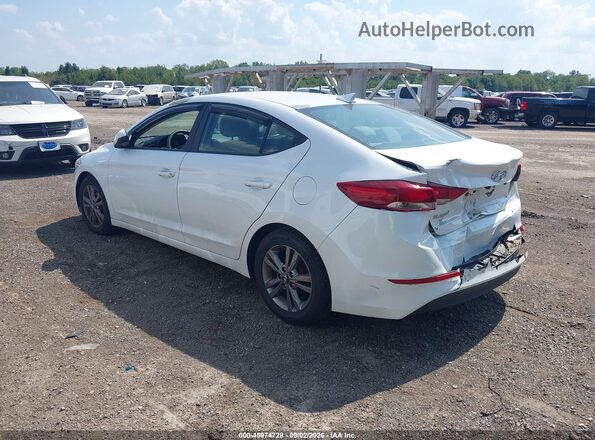 5NPD84LF0HH036688 2017 HYUNDAI ELANTRA White Trasero izquierdo