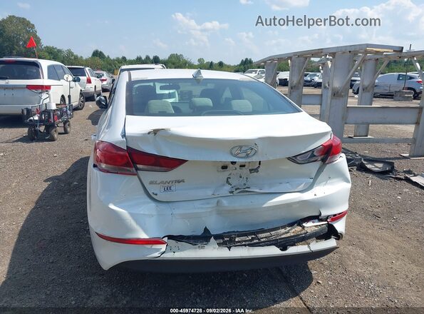 5NPD84LF0HH036688 2017 HYUNDAI ELANTRA White Vista frontal