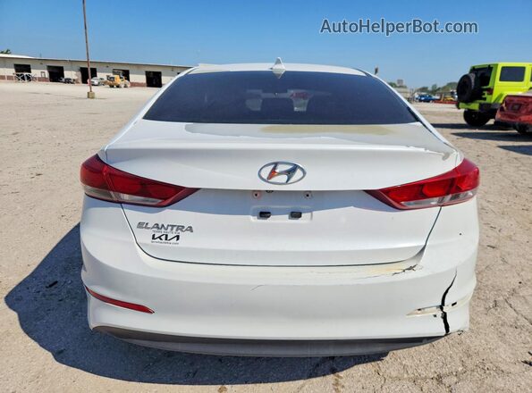 5NPD84LF0HH104682 2017 HYUNDAI ELANTRA White Вид ззаду