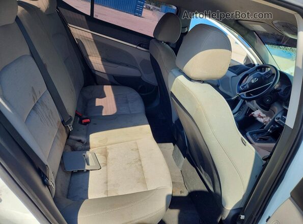 5NPD84LF0HH104682 2017 HYUNDAI ELANTRA White Вид задніх сидінь