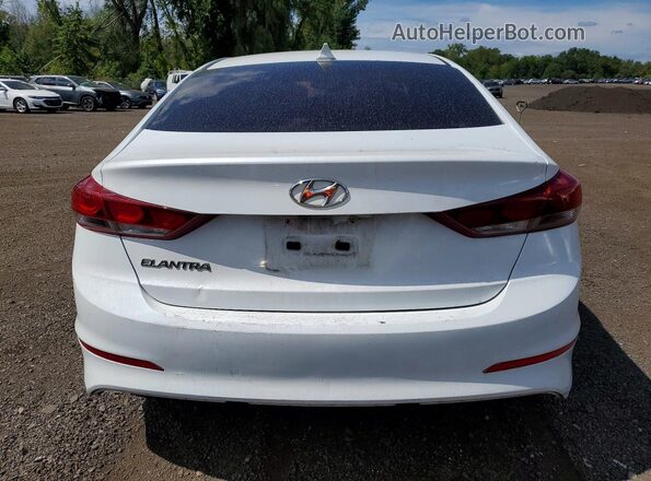 5NPD84LF0HH137956 2017 HYUNDAI ELANTRA White Rear view
