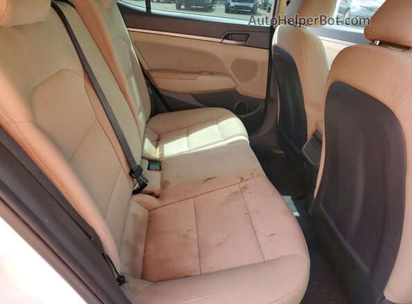 5NPD84LF0HH137956 2017 HYUNDAI ELANTRA White Rear seats view