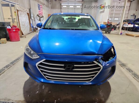5NPD84LF0HH174957 2017 HYUNDAI ELANTRA Blue Vista frontal