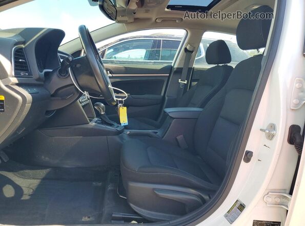5NPD84LF0JH347320 2018 HYUNDAI ELANTRA White Սալոնի դիմացի տեսք