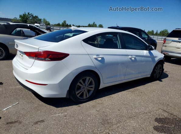 5NPD84LF0JH347320 2018 HYUNDAI ELANTRA White Հետևի աջ