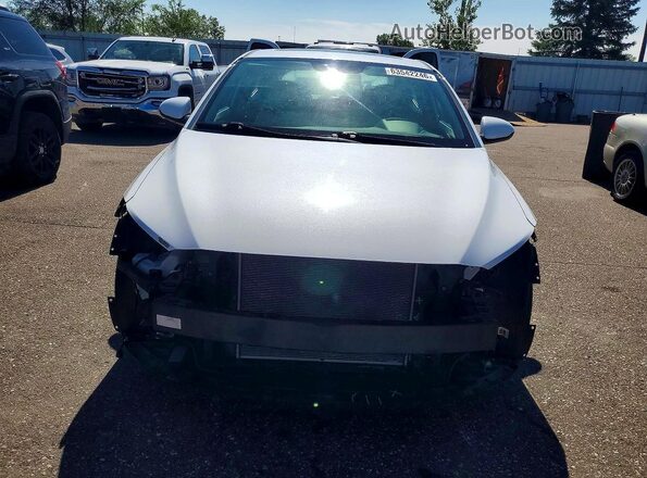 5NPD84LF0JH347320 2018 HYUNDAI ELANTRA White Դիմացի տեսք