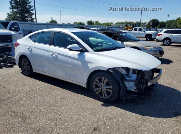 5NPD84LF0JH347320 2018 HYUNDAI ELANTRA White Առջևի աջ