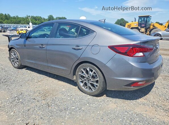 5NPD84LF0LH541185 2020 HYUNDAI ELANTRA Gray Задня ліва чверть