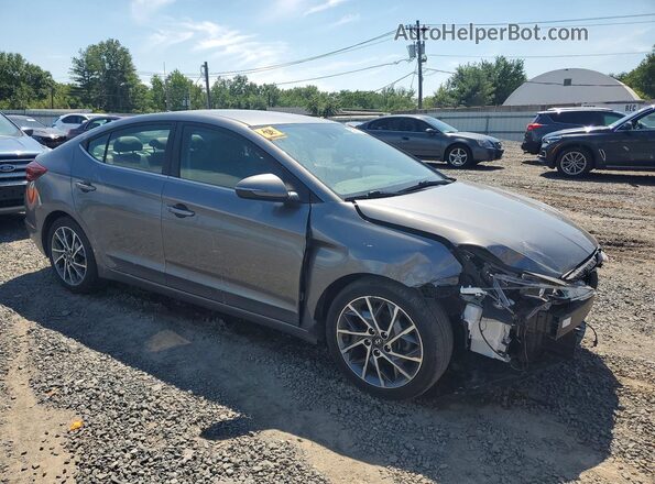 5NPD84LF0LH541185 2020 HYUNDAI ELANTRA Gray Передня права чверть