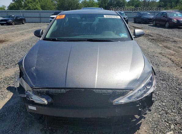 5NPD84LF0LH541185 2020 HYUNDAI ELANTRA Gray Вид спереду
