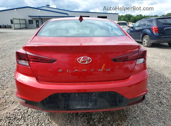 5NPD84LF0LH550369 2020 HYUNDAI ELANTRA Red Vista trasera