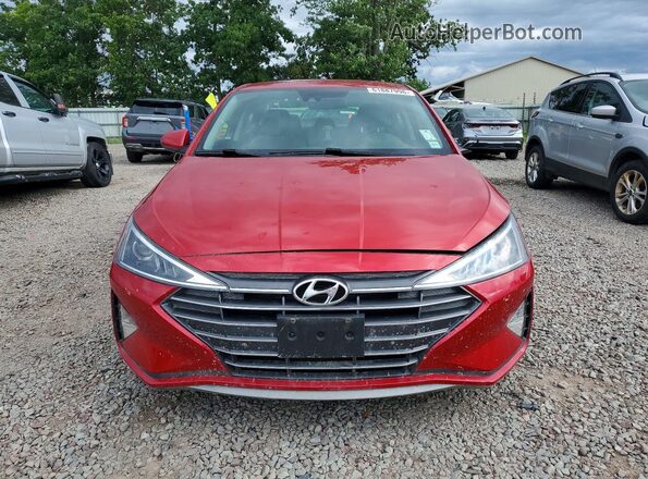 5NPD84LF0LH550369 2020 HYUNDAI ELANTRA Red Vista frontal