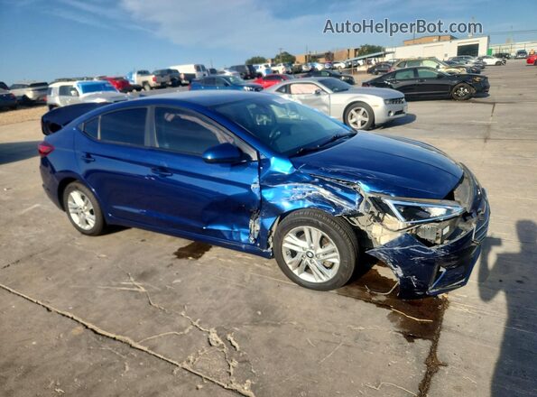 5NPD84LF0LH569911 2020 HYUNDAI ELANTRA Blue წინა მარჯვენა