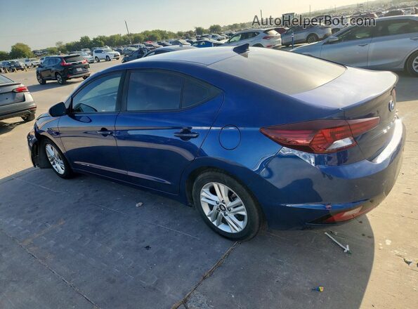 5NPD84LF0LH569911 2020 HYUNDAI ELANTRA Blue უკანა მარცხენა