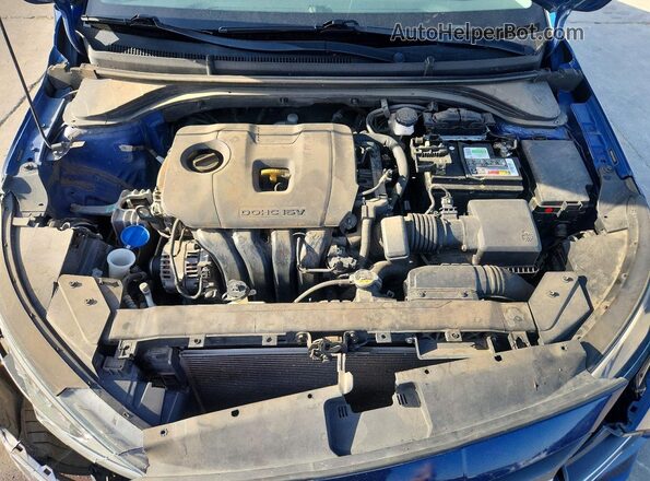 5NPD84LF0LH569911 2020 HYUNDAI ELANTRA Blue უკანა სალონის ხედი