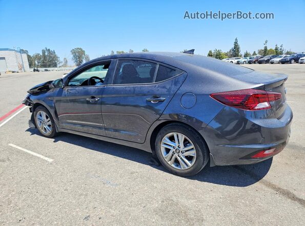 5NPD84LF0LH611865 2020 HYUNDAI ELANTRA Charcoal Trasero izquierdo
