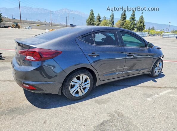 5NPD84LF0LH611865 2020 HYUNDAI ELANTRA Charcoal Trasero derecho