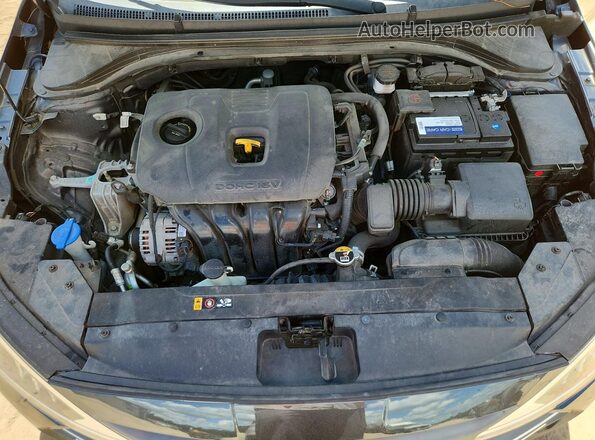 5NPD84LF0LH612014 2020 HYUNDAI ELANTRA Серый Вид задней части салона