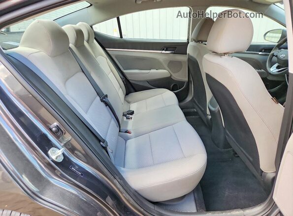 5NPD84LF0LH612014 2020 HYUNDAI ELANTRA Серый Вид задних сидений