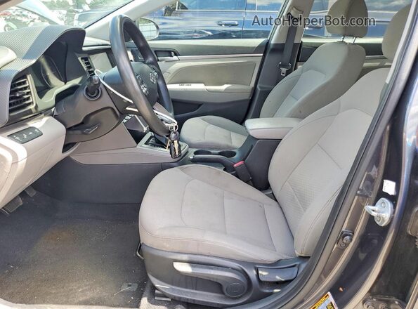 5NPD84LF0LH613499 2020 HYUNDAI ELANTRA Charcoal Vista interior delantera