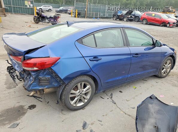 5NPD84LF1HH025053 2017 HYUNDAI ELANTRA Blue Հետևի աջ