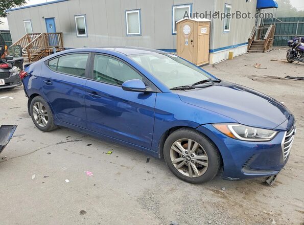 5NPD84LF1HH025053 2017 HYUNDAI ELANTRA Blue Առջևի աջ